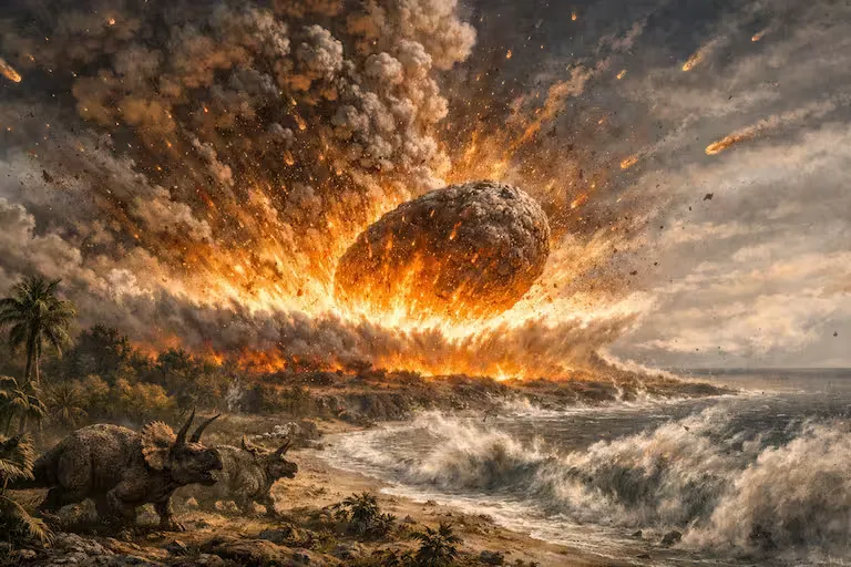 impacto del asteroide en chicxulub