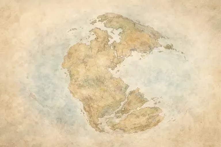 pangea en el mesozoico